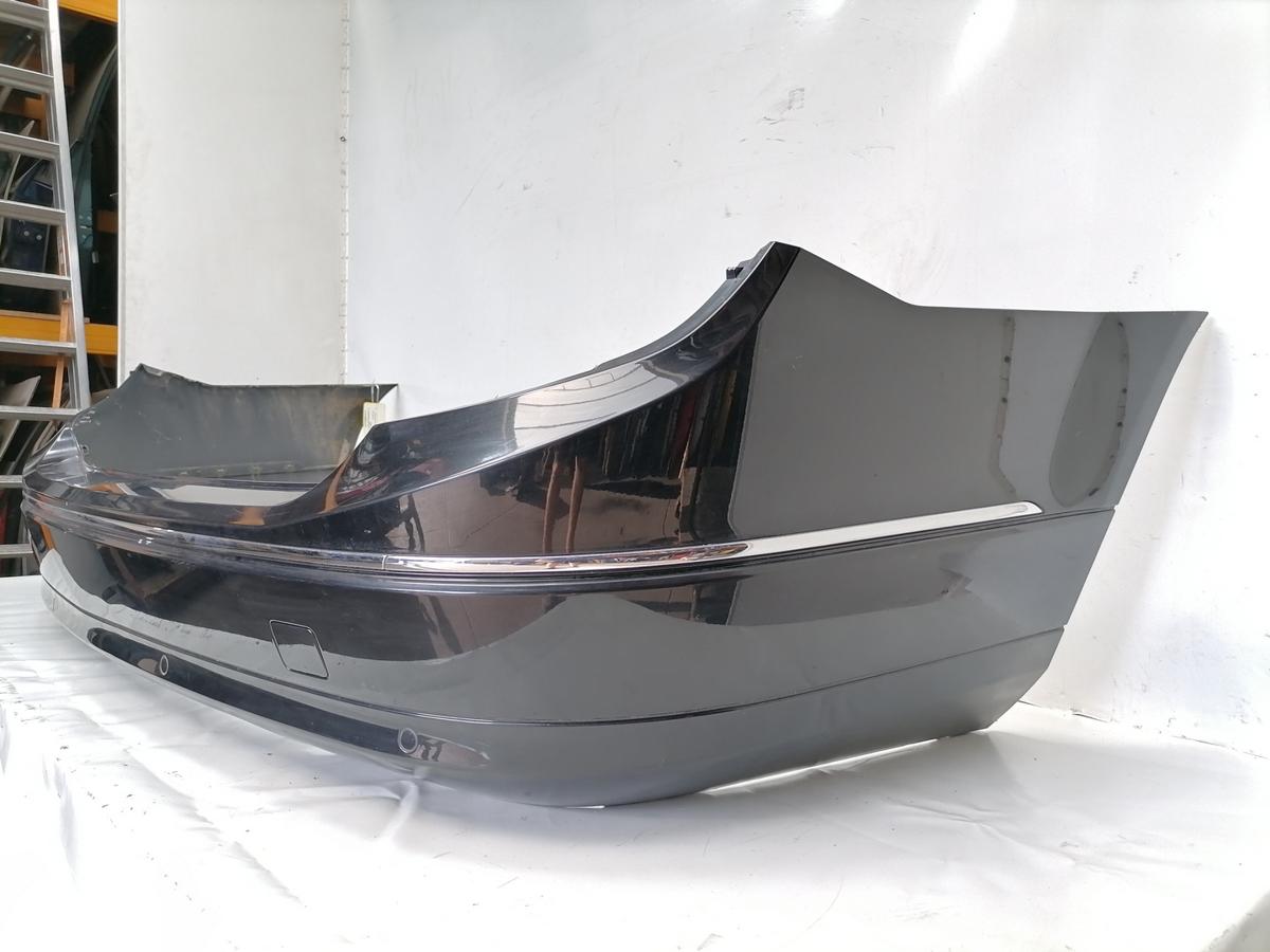 Mercedes C Klasse S204 original Sto&szlig;stange Stossf&auml;nger hinten 197 Obsidianschwarz Kombi Bj.2008